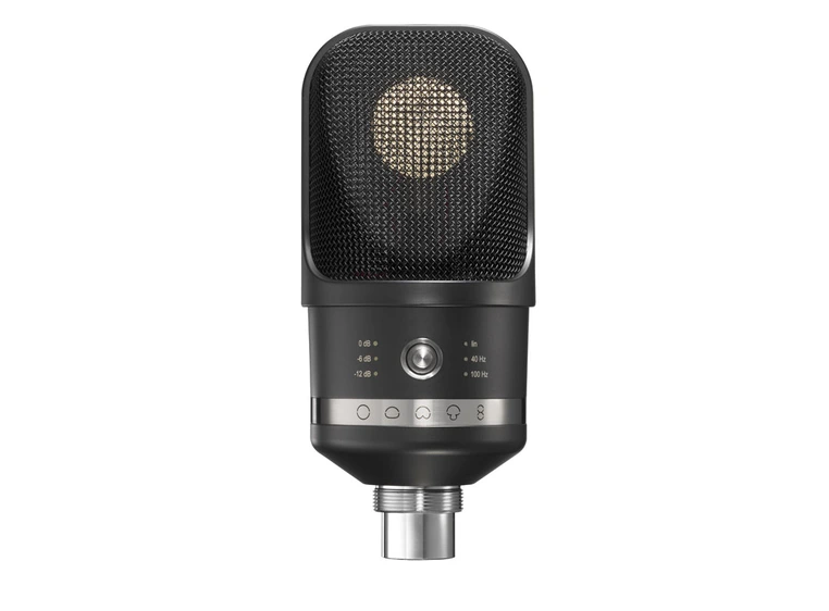 Neumann TLM 107 Bk stormembranmikrofon, multi-karakteristik 